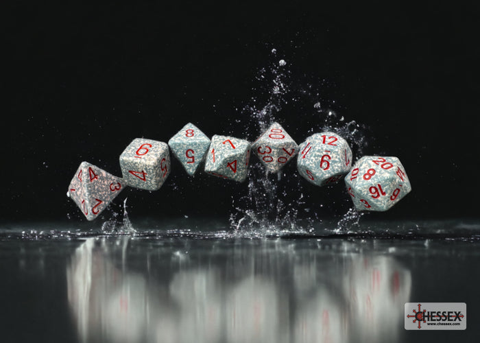 Chessex - Speckled Polyhedral 7 Dice Set - Air