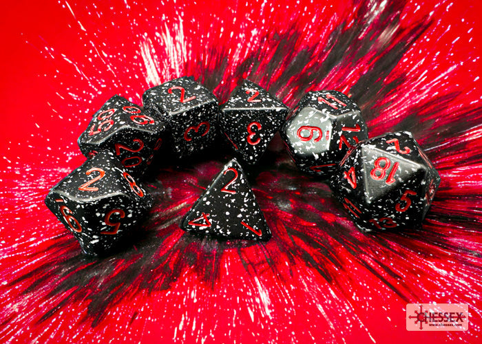 Chessex - Speckled Polyhedral 7 Dice Set - Space