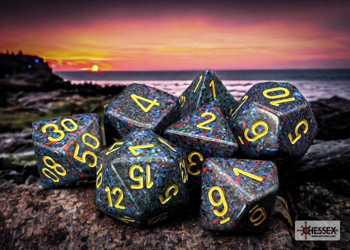 Chessex - Speckled Polyhedral 7 Dice Set - Twilight
