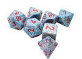 Chessex - Speckled Polyhedral 7 Dice Set - Air