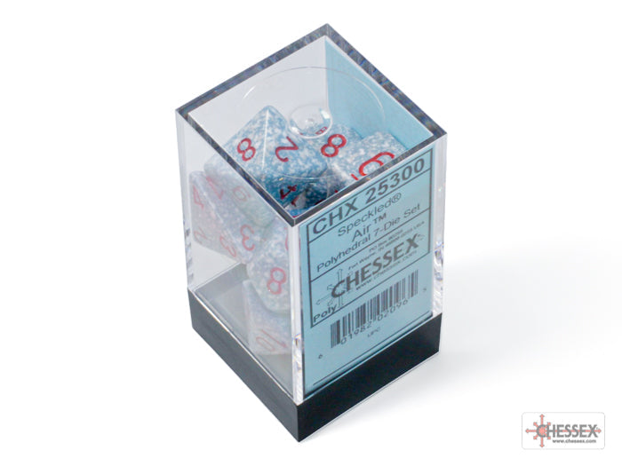 Chessex - Speckled Polyhedral 7 Dice Set - Air