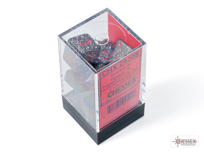 Chessex - Speckled Polyhedral 7 Dice Set - Space