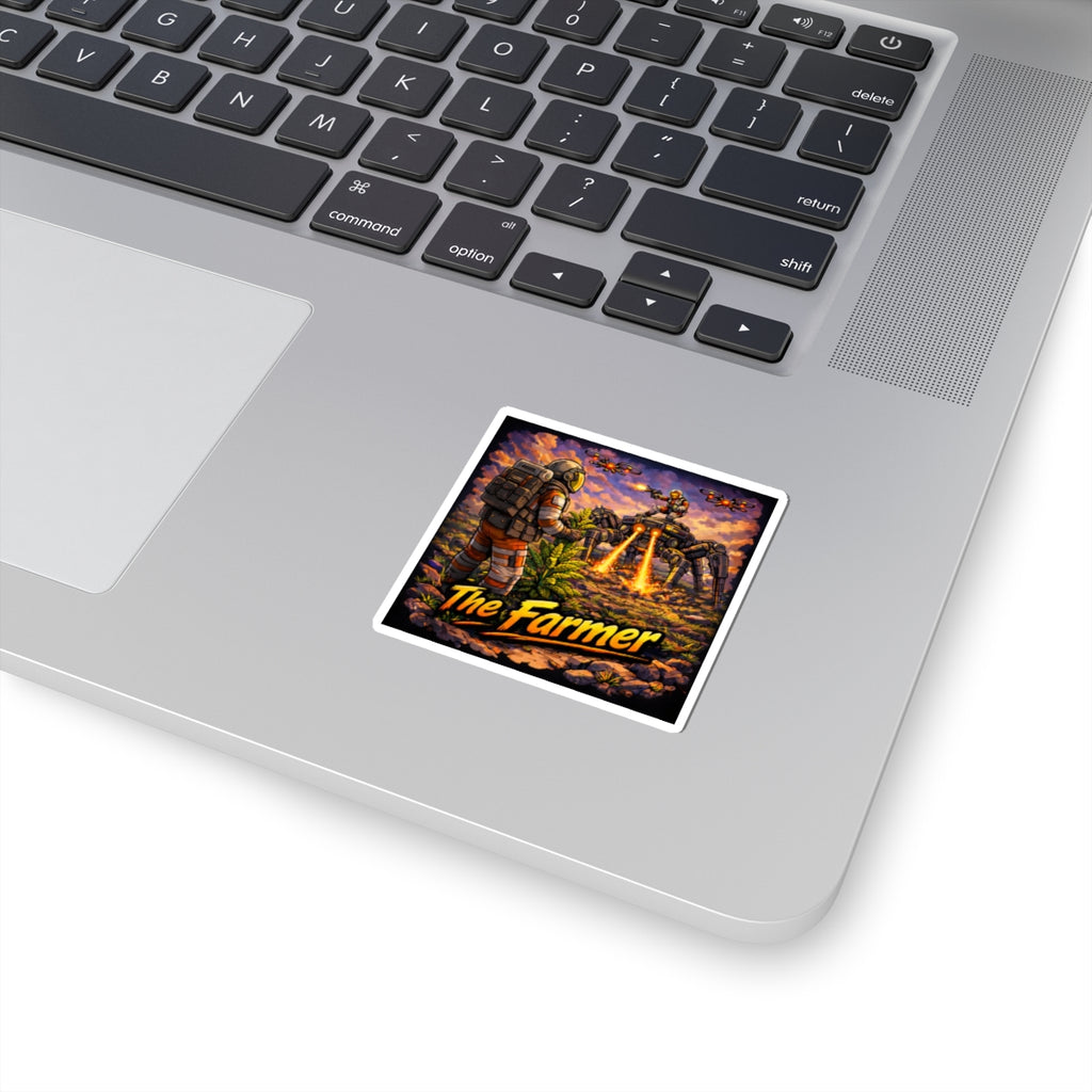 Bad Teammates The Farmer Kiss-Cut Stickers