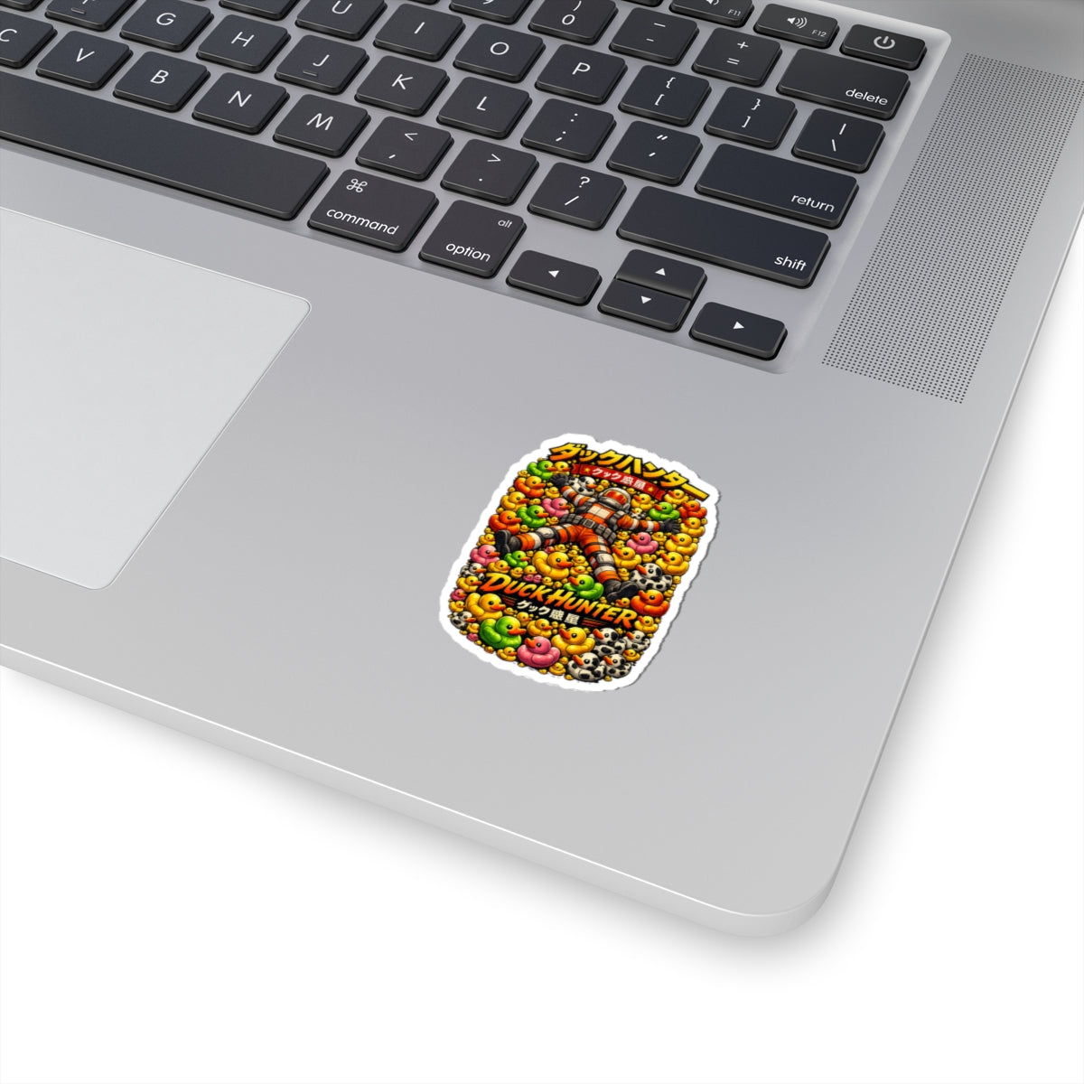 Bad Teammates Japanese Duck Hunter Kiss-Cut Stickers