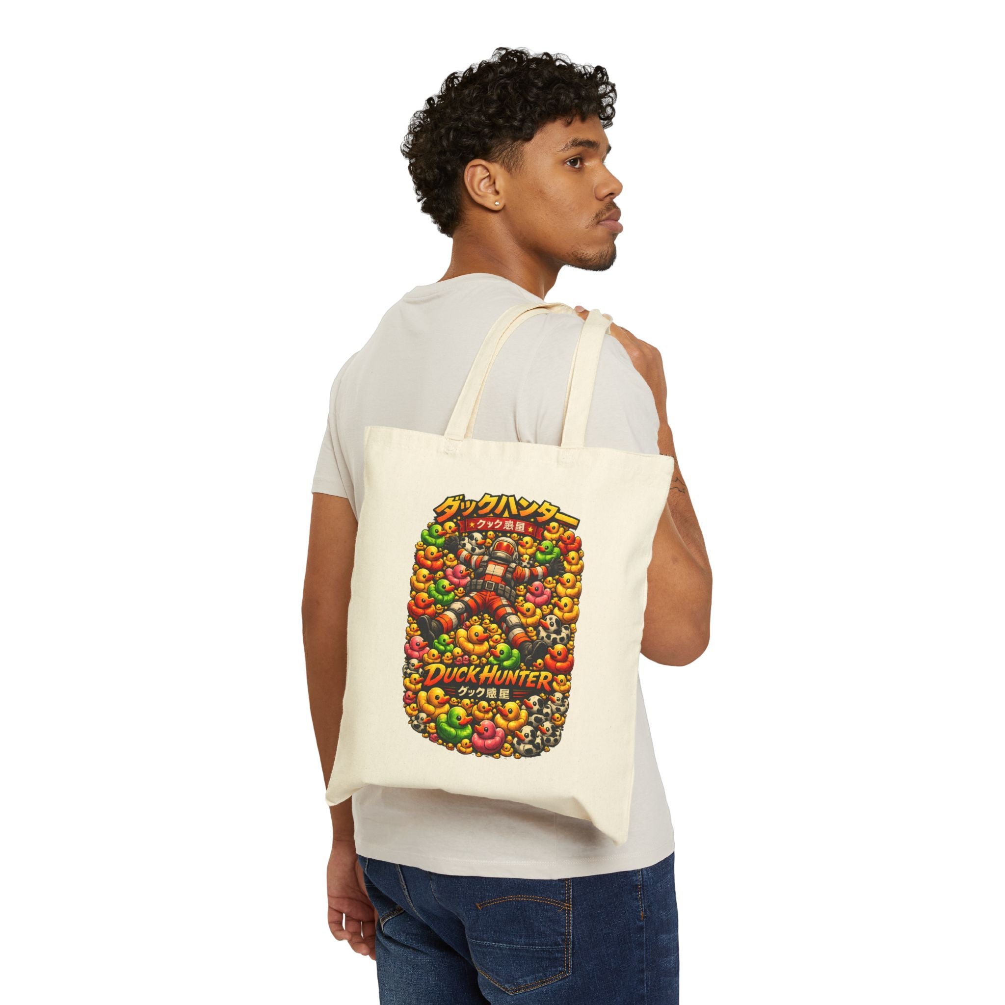 Bad Teammates Japanese Duck Hunter tote bag