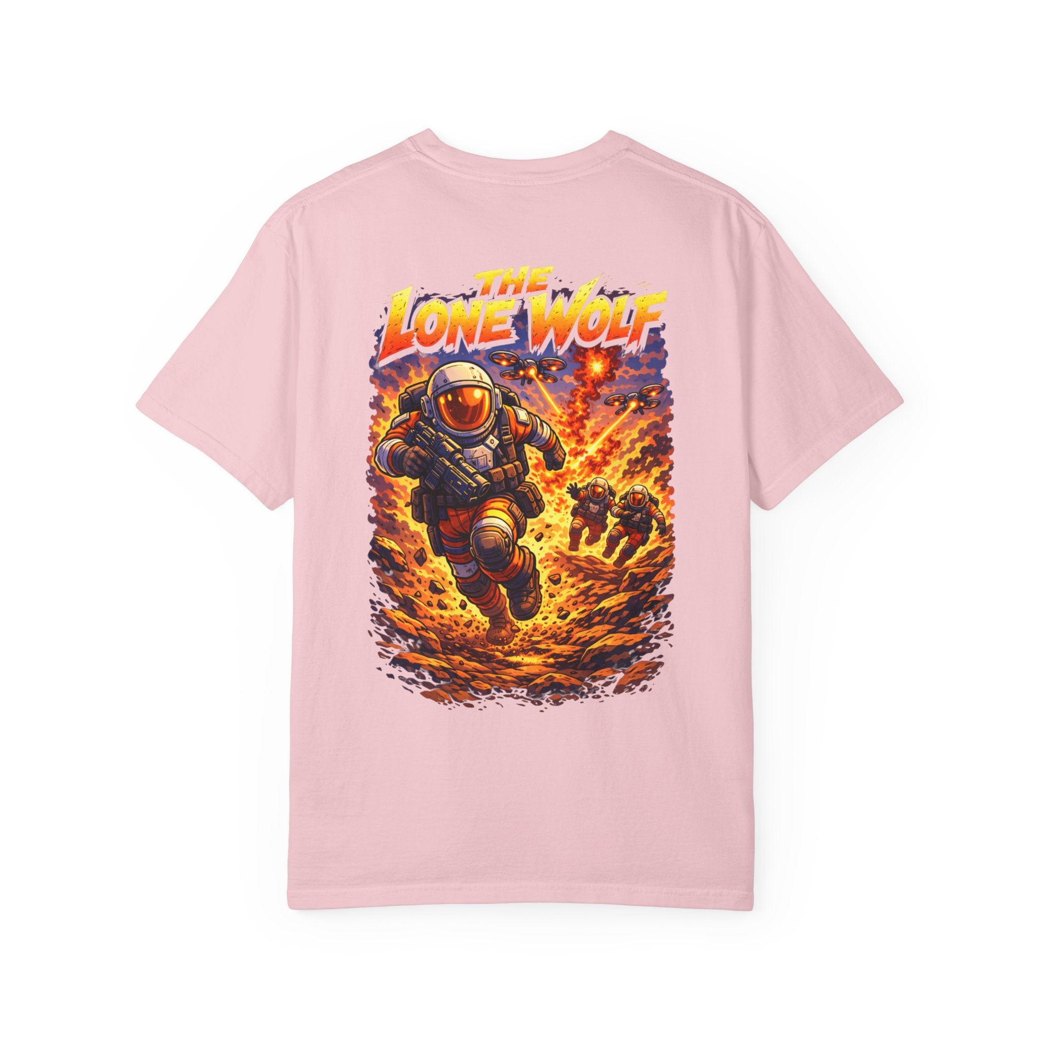 Bad Teammates The Lone Wolf Unisex Dyed T-shirt