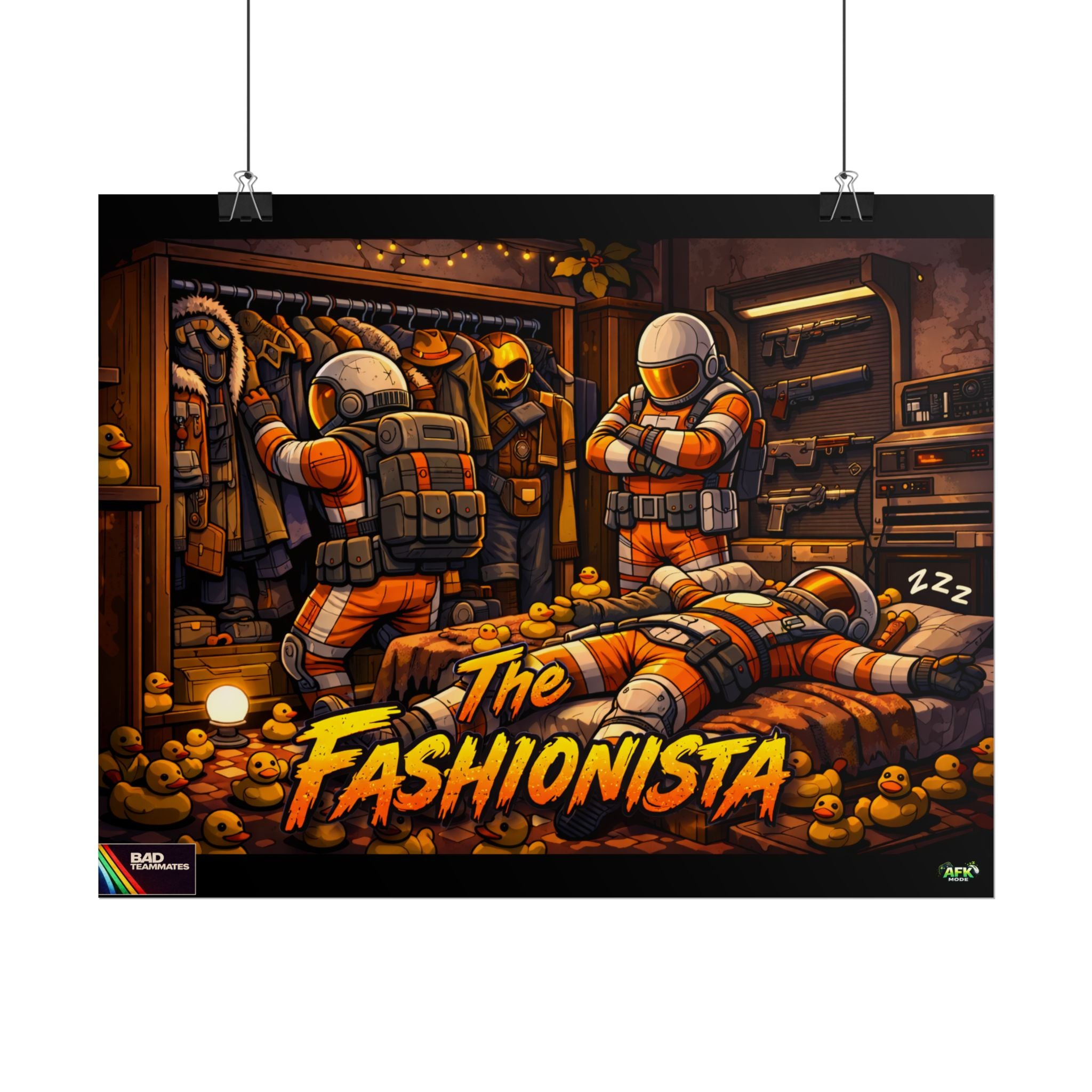 Bad Teammates The Fashionista Poster