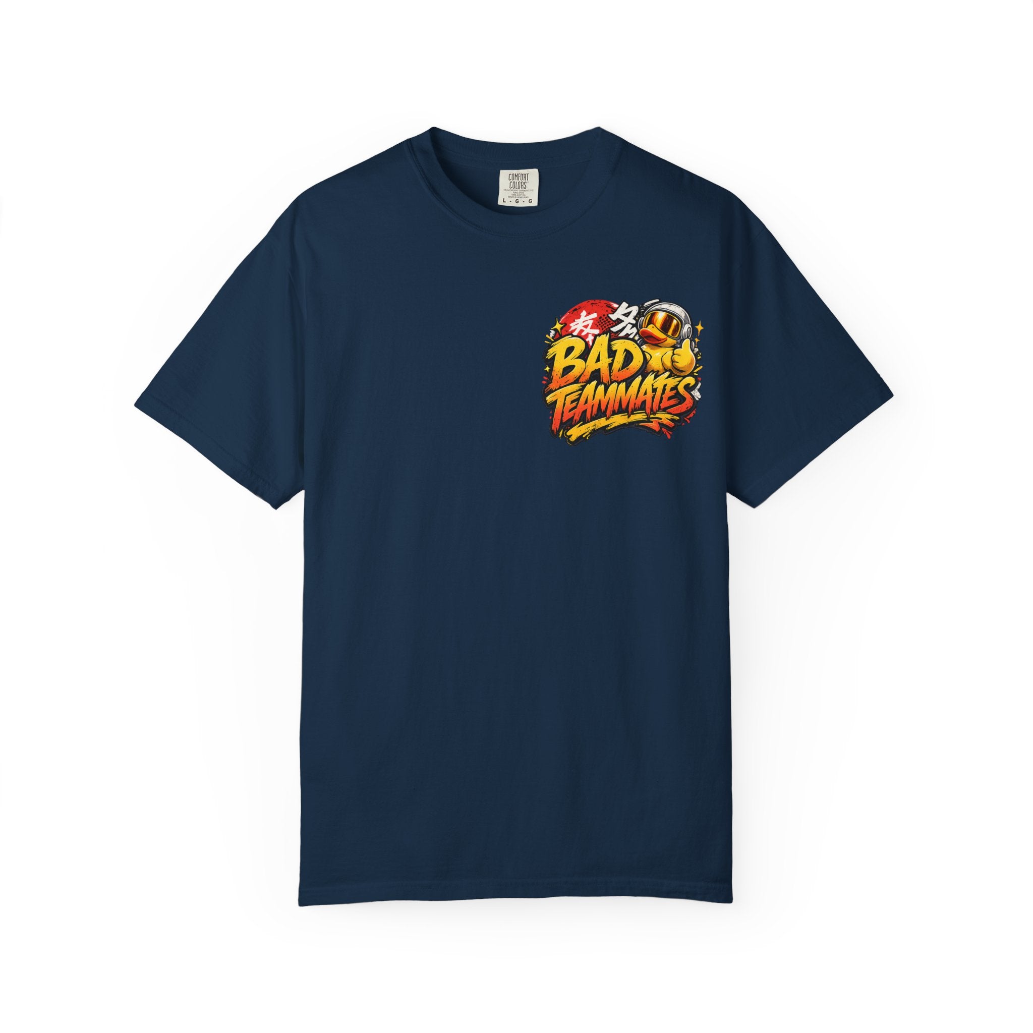 Bad Teammates Japanese Duck Hunter Unisex Dyed T-shirt