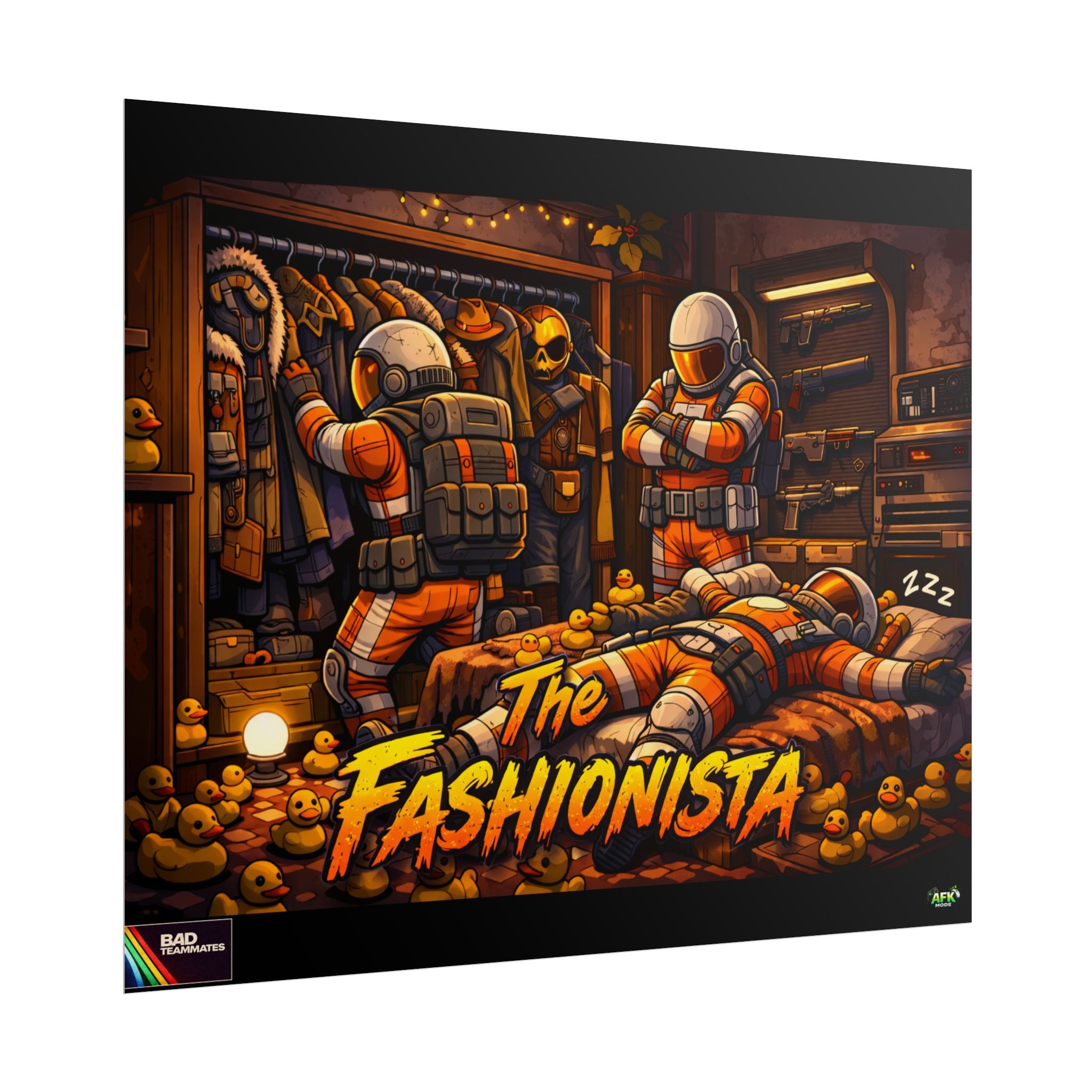 Bad Teammates The Fashionista Poster