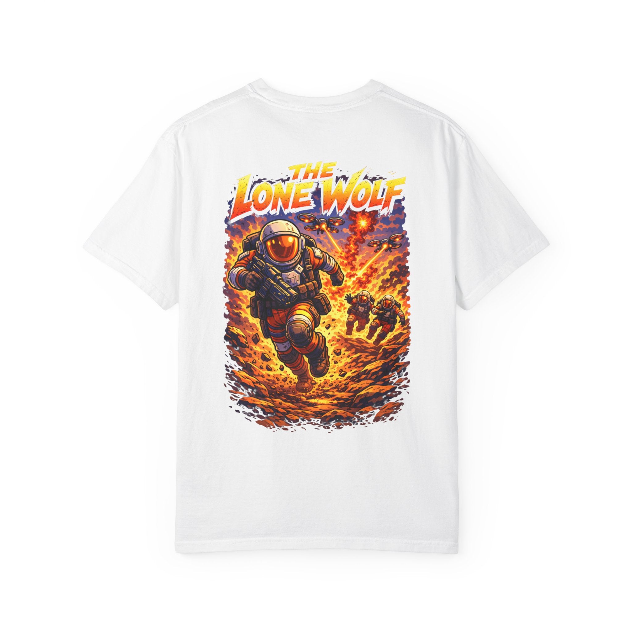 Bad Teammates The Lone Wolf Unisex Dyed T-shirt