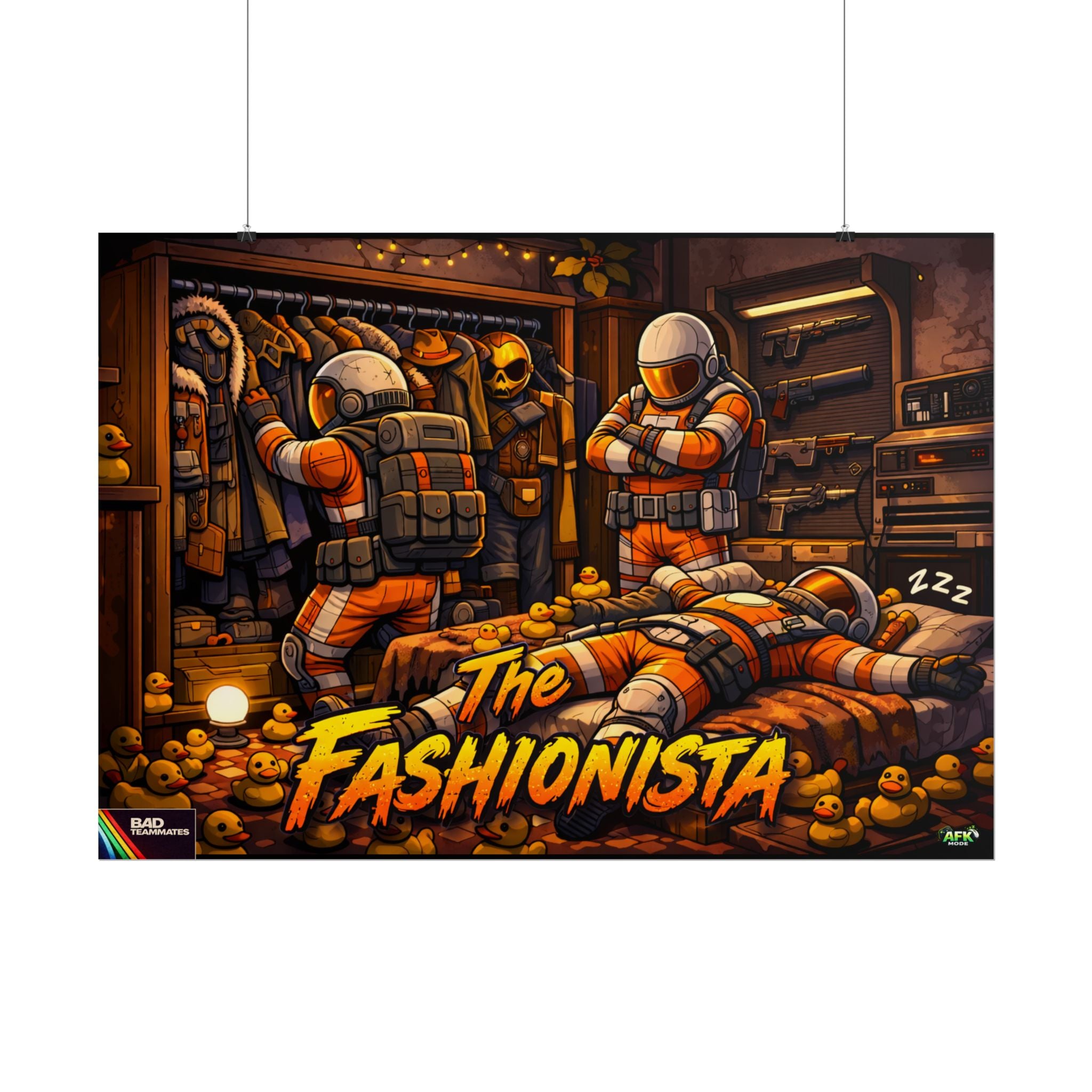 Bad Teammates The Fashionista Poster