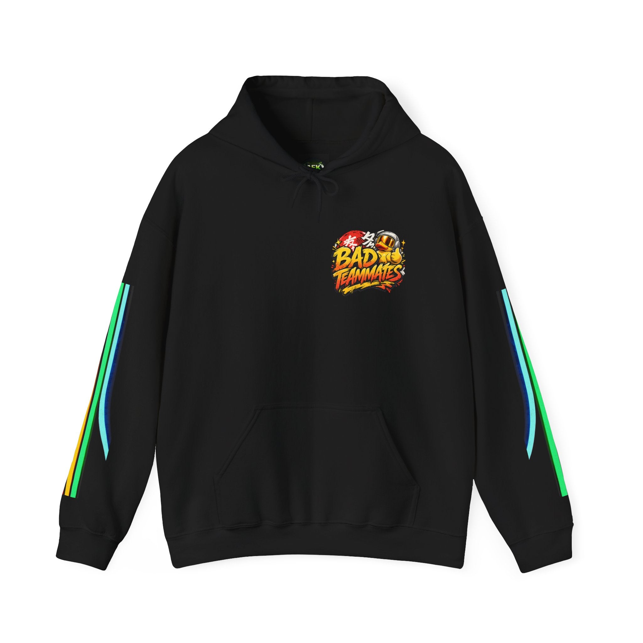 Bad Teammates Japanese Duck Hunter Unisex Heavy Blend™ Hooded Sweatshirt