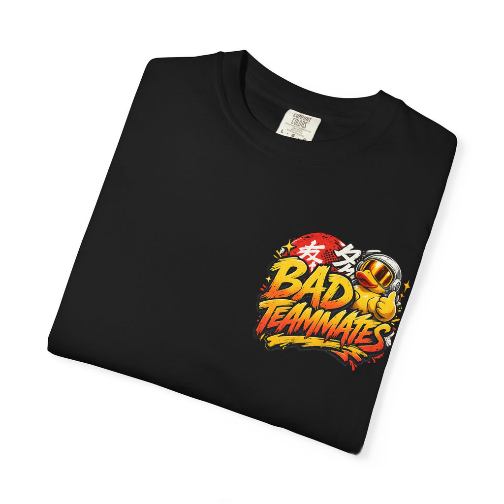 Bad Teammates Japanese Duck Hunter Unisex Dyed T-shirt