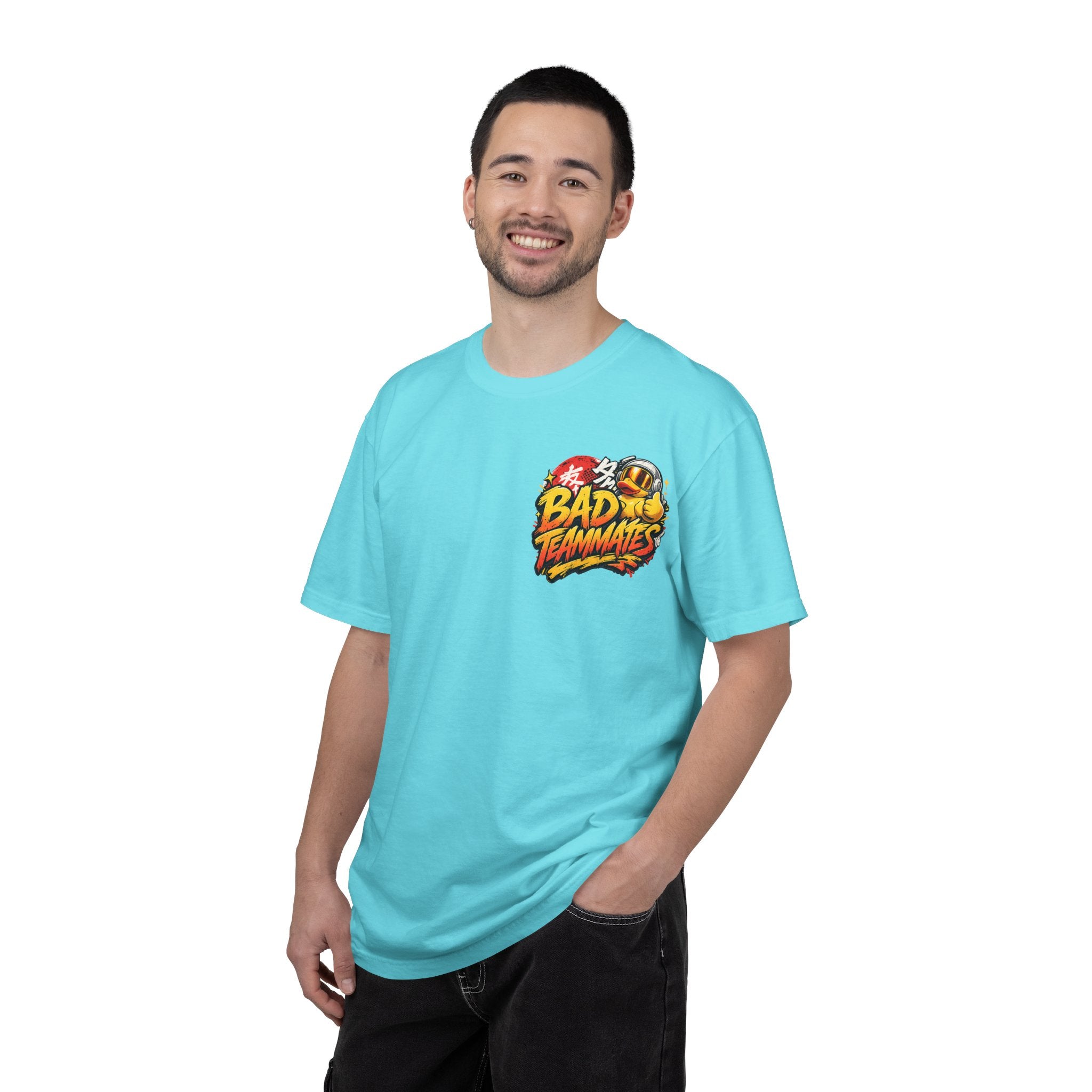 Bad Teammates Japanese Duck Hunter Unisex Dyed T-shirt