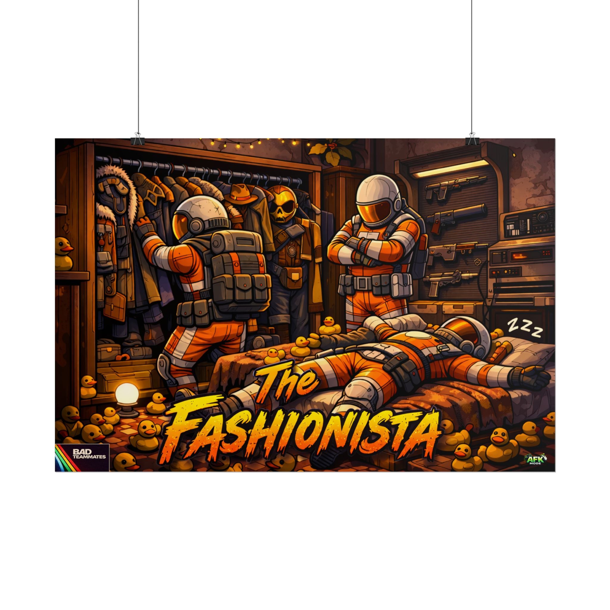 Bad Teammates The Fashionista Poster