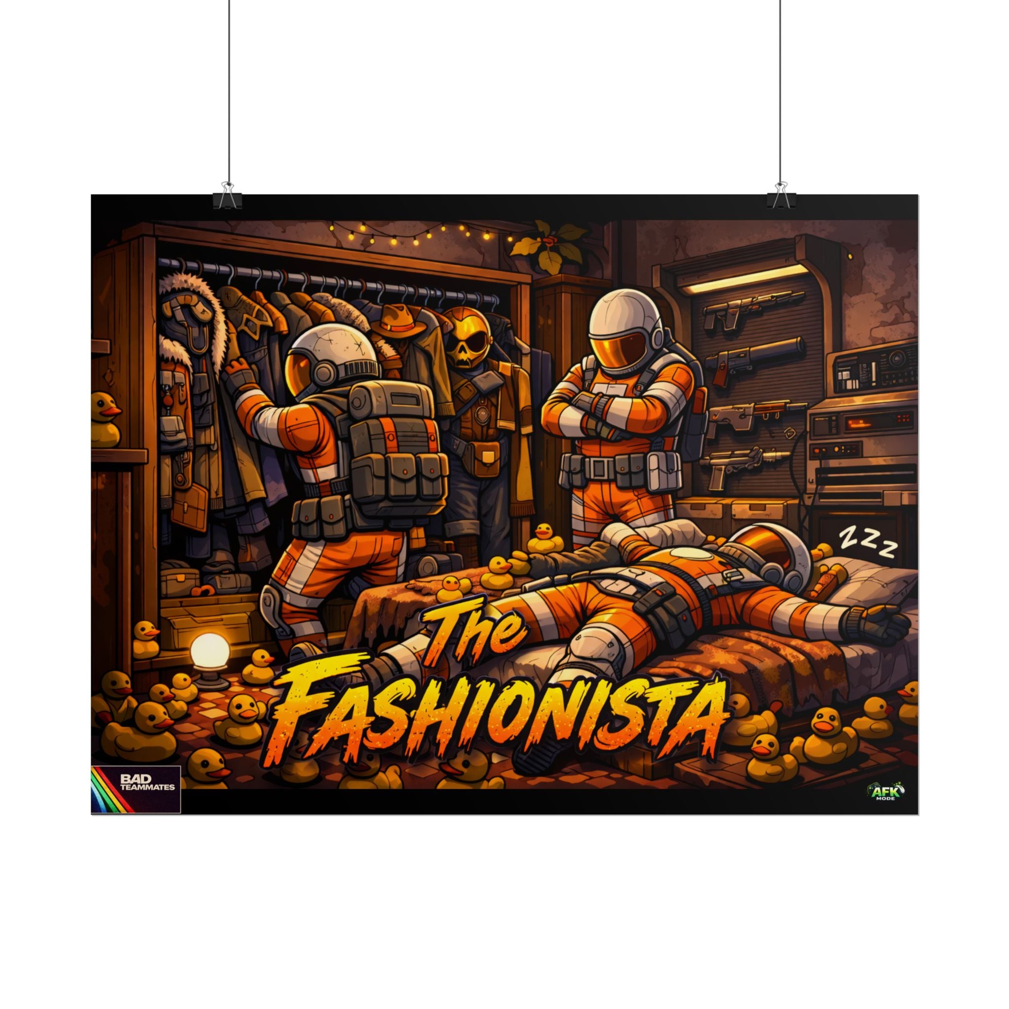 Bad Teammates The Fashionista Poster