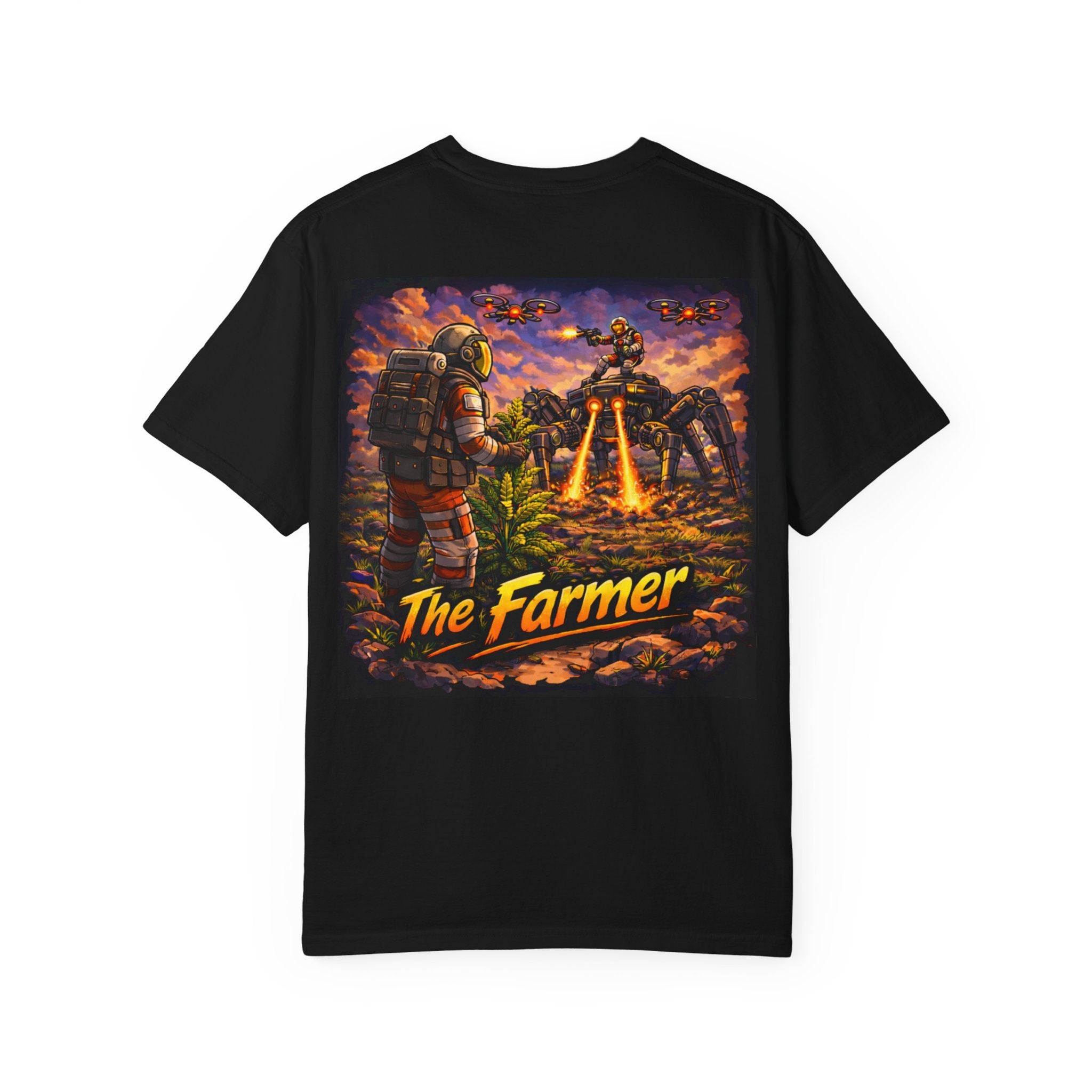 Bad Teammates The Farmer Unisex Dyed T-shirt