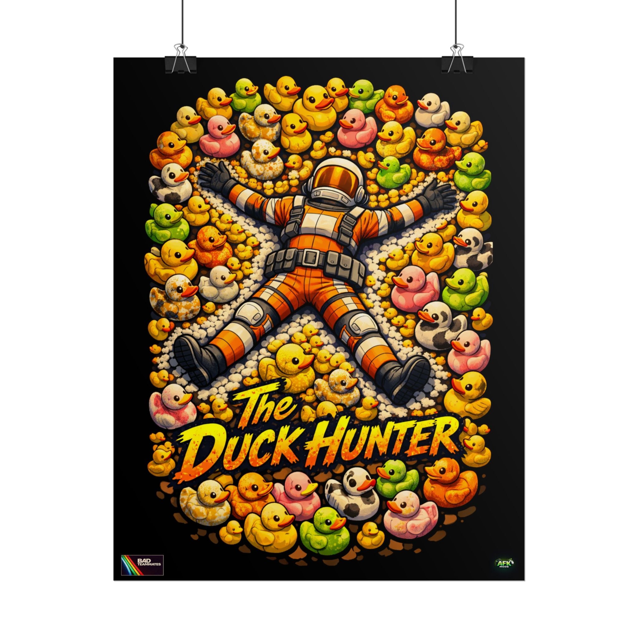 Bad Teammates The Duck Hunter Poster