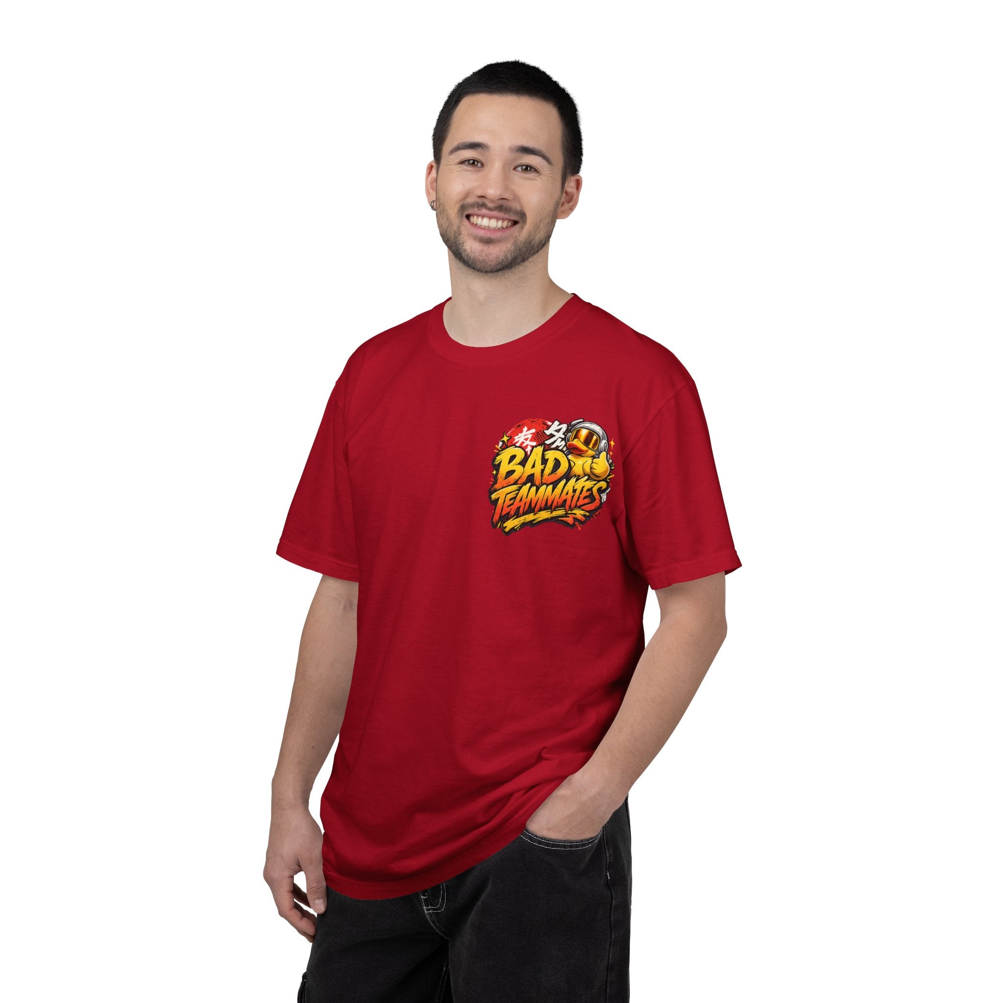 Bad Teammates Japanese Duck Hunter Unisex Dyed T-shirt