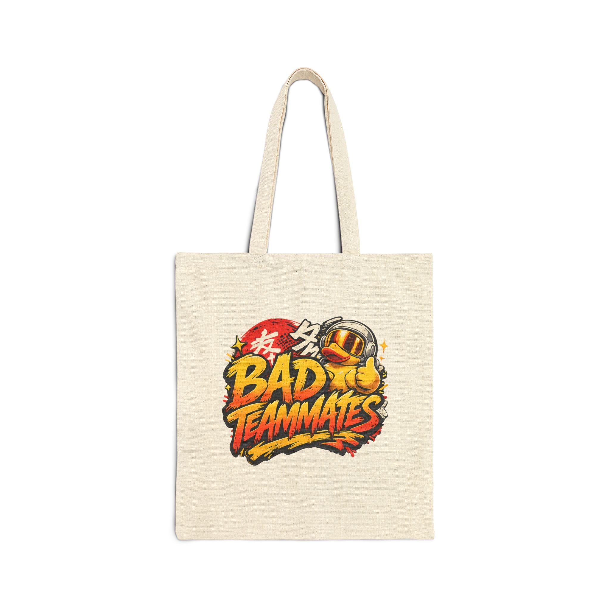 Bad Teammates Japanese Duck Hunter tote bag