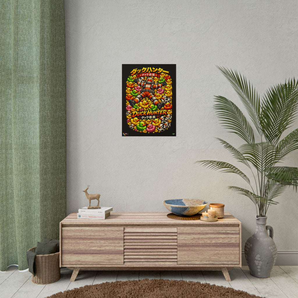 Bad Teammates Japanese Duck Hunter Poster