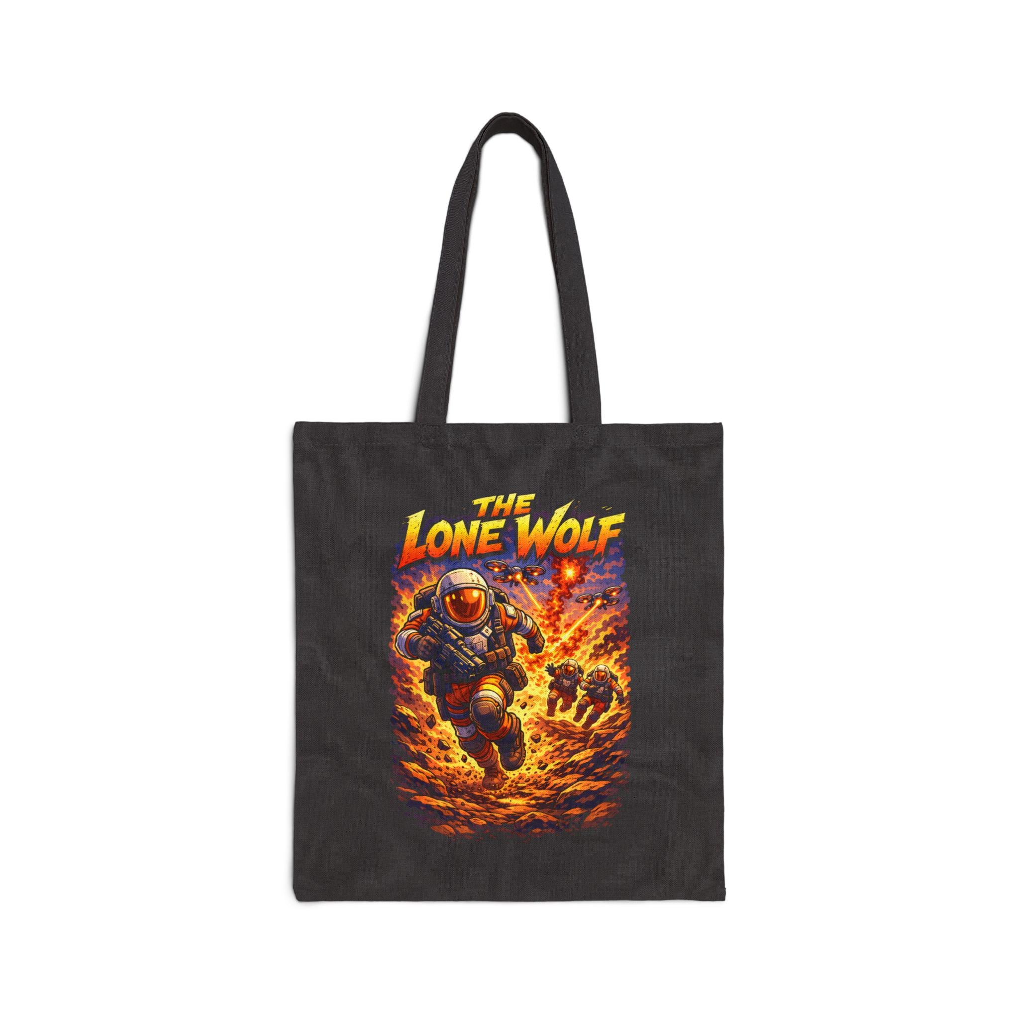 Bad Teammates The Lone Wolf tote bag