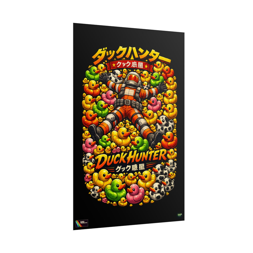 Bad Teammates Japanese Duck Hunter Poster