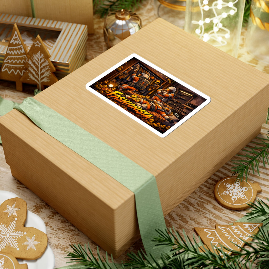 Bad Teammates The Fashionista Kiss-Cut Stickers