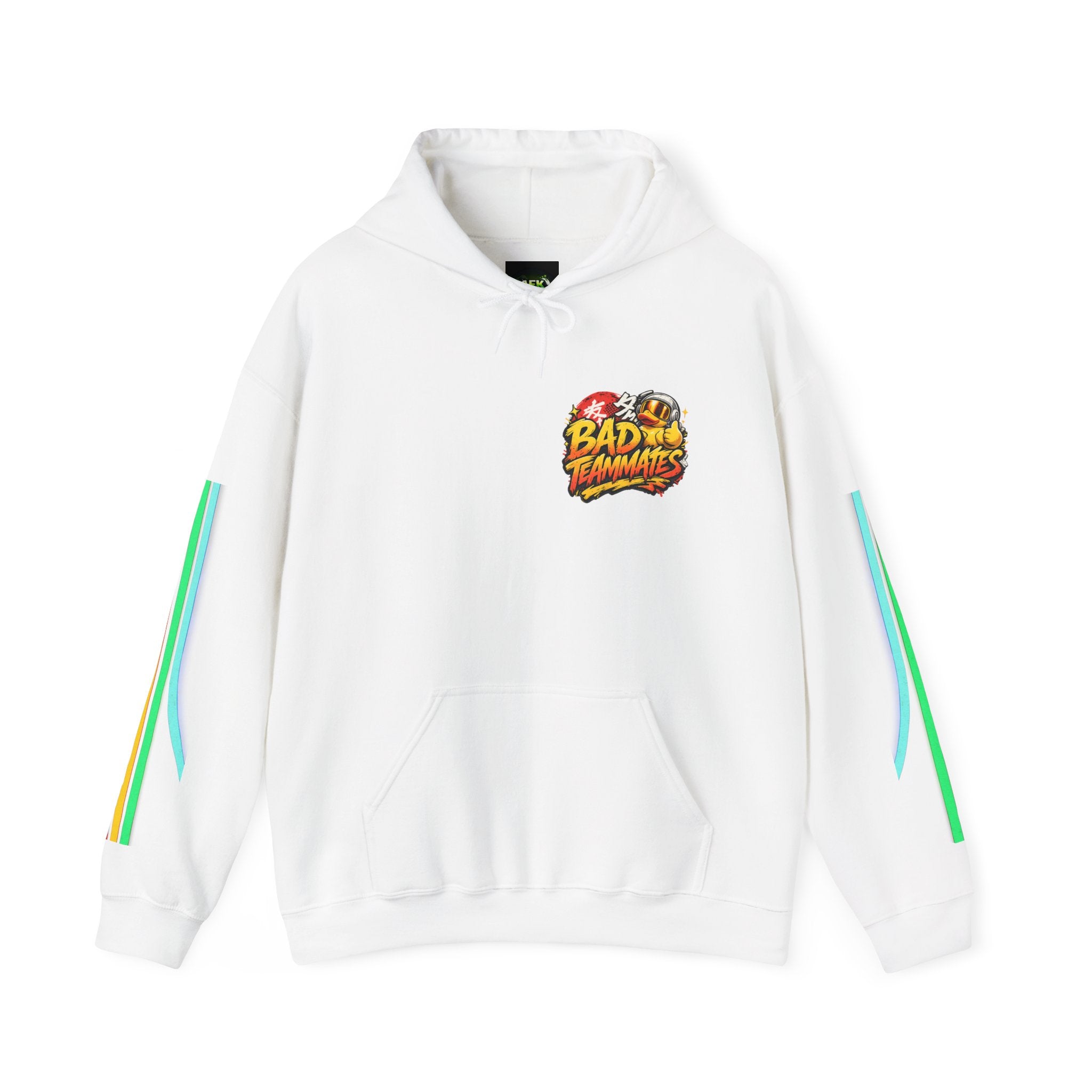 Bad Teammates Japanese Duck Hunter Unisex Heavy Blend™ Hooded Sweatshirt
