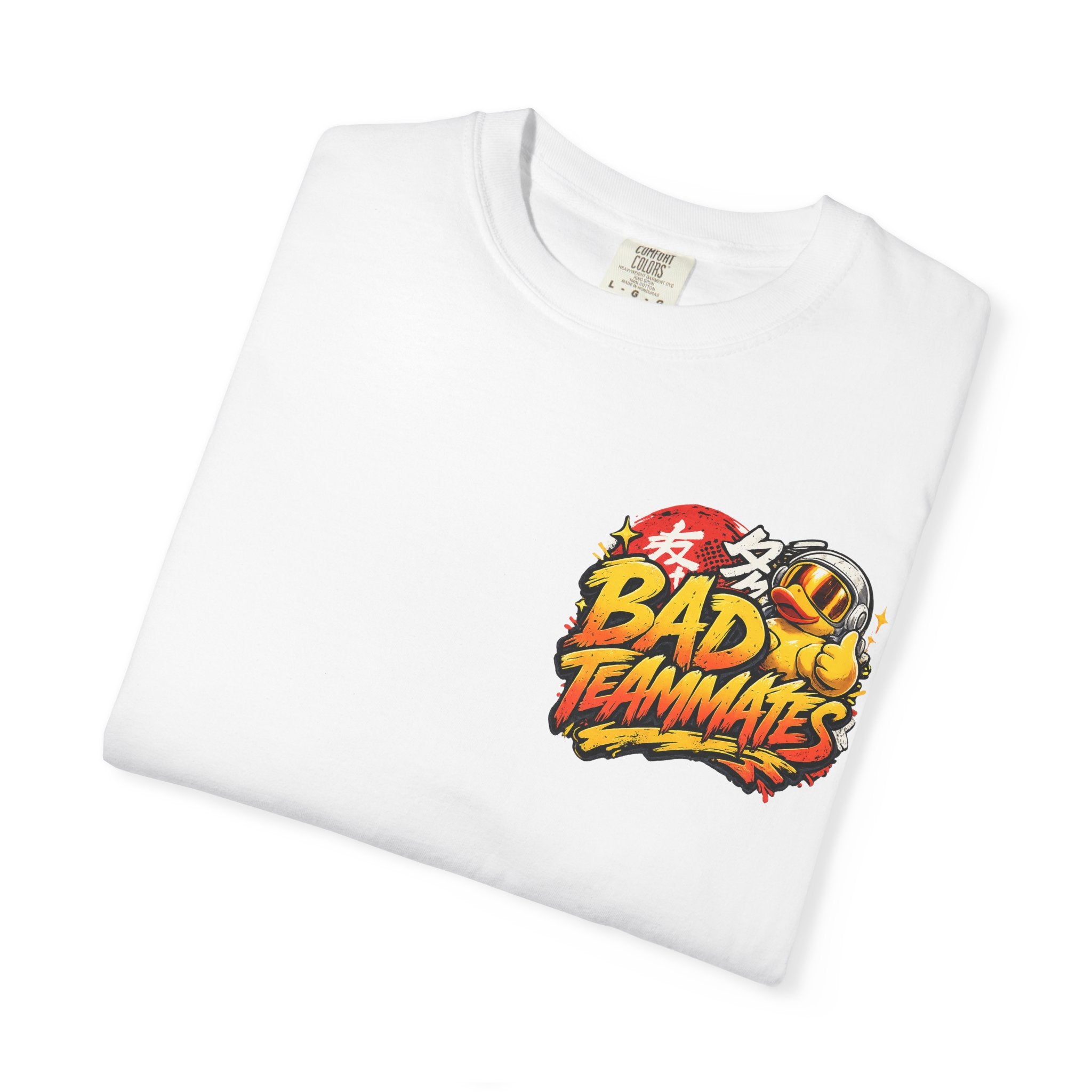 Bad Teammates Japanese Duck Hunter Unisex Dyed T-shirt