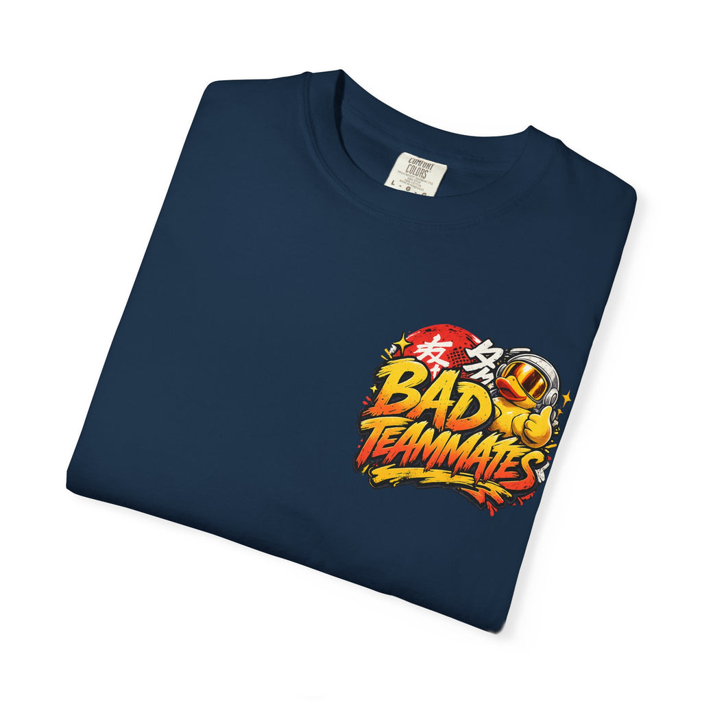 Bad Teammates Japanese Duck Hunter Unisex Dyed T-shirt