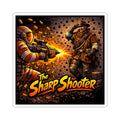 Bad Teammates The Sharp Shooter Kiss-Cut Stickers