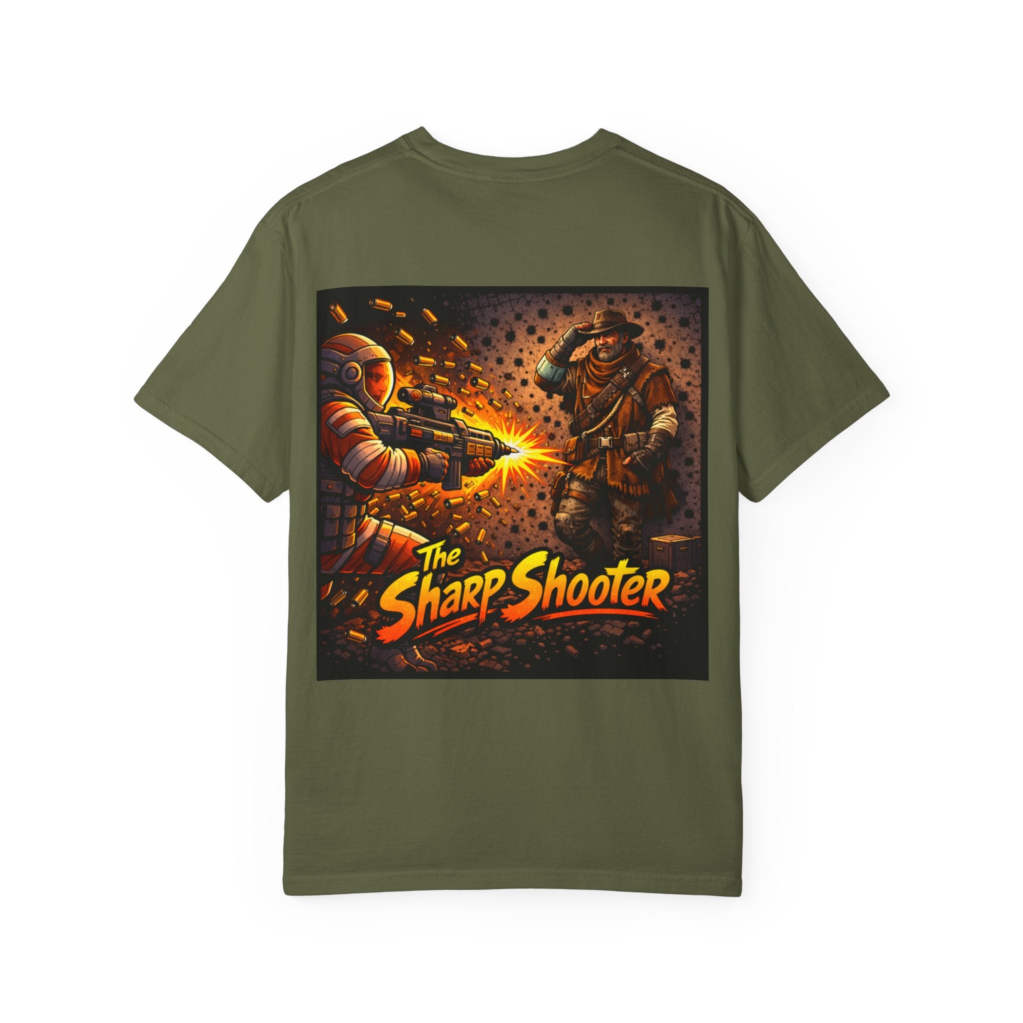 Bad Teammates The Sharp Shooter Unisex Dyed T-shirt