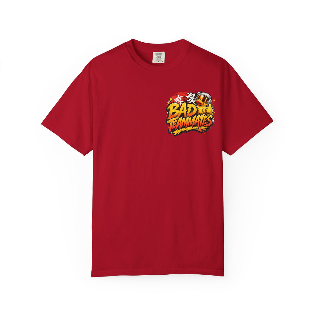 Bad Teammates Japanese Duck Hunter Unisex Dyed T-shirt