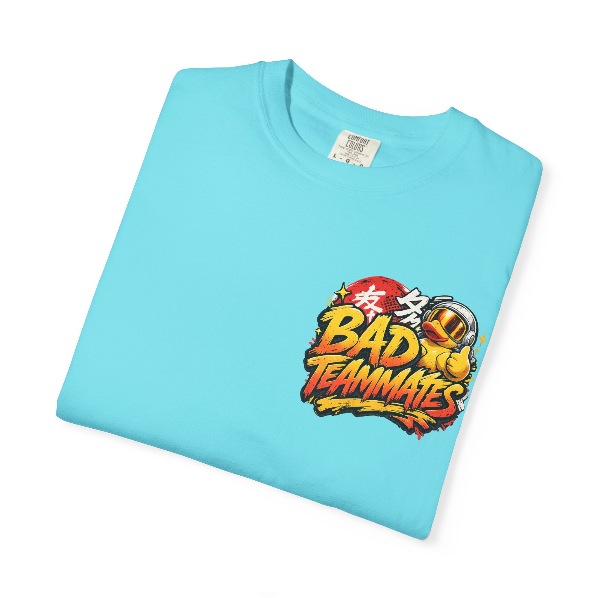 Bad Teammates Japanese Duck Hunter Unisex Dyed T-shirt