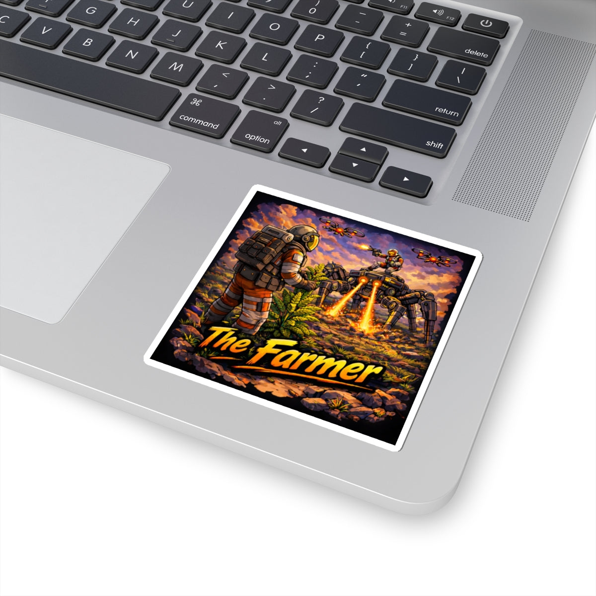 Bad Teammates The Farmer Kiss-Cut Stickers