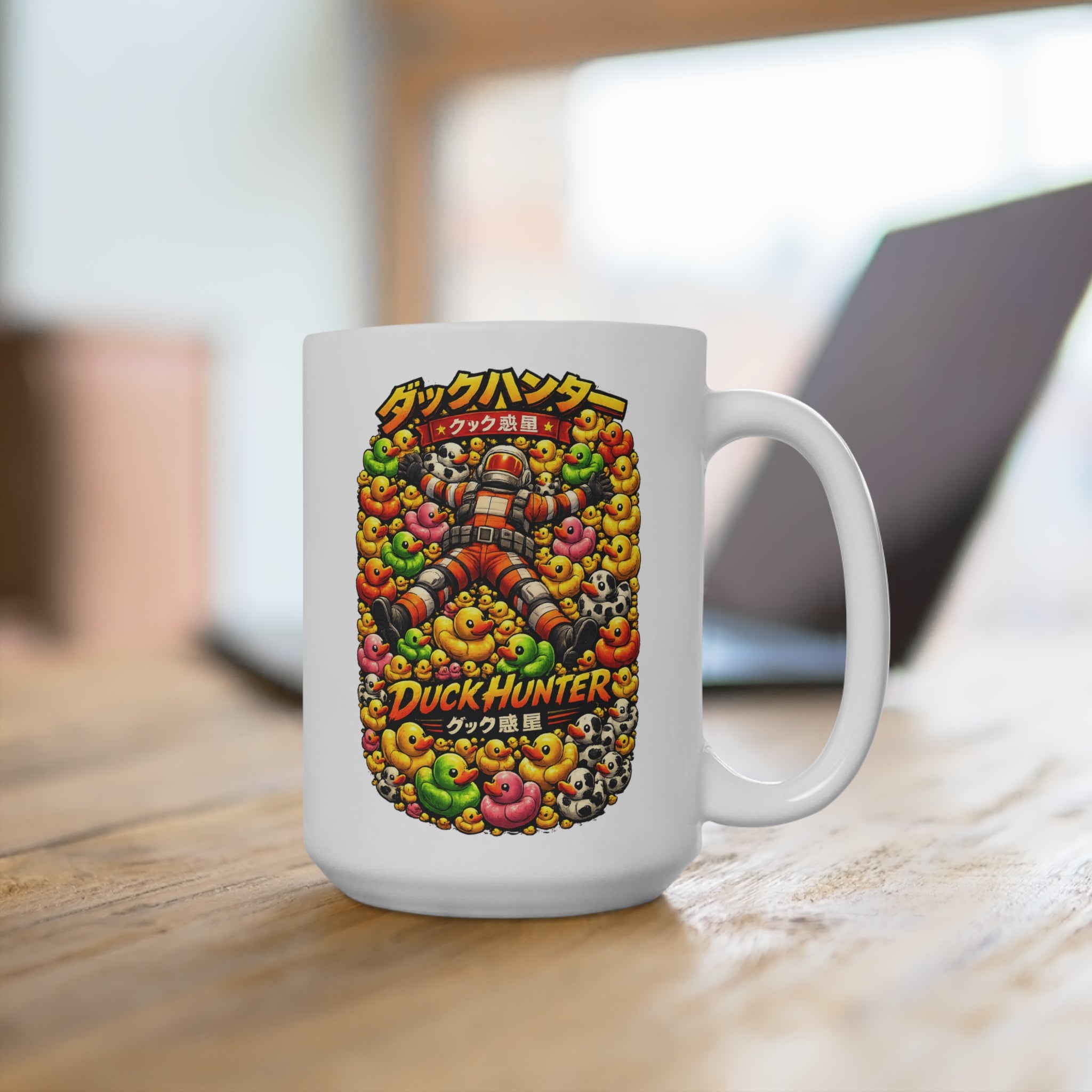 Bad Teammates Japanese Duck Hunter mug!