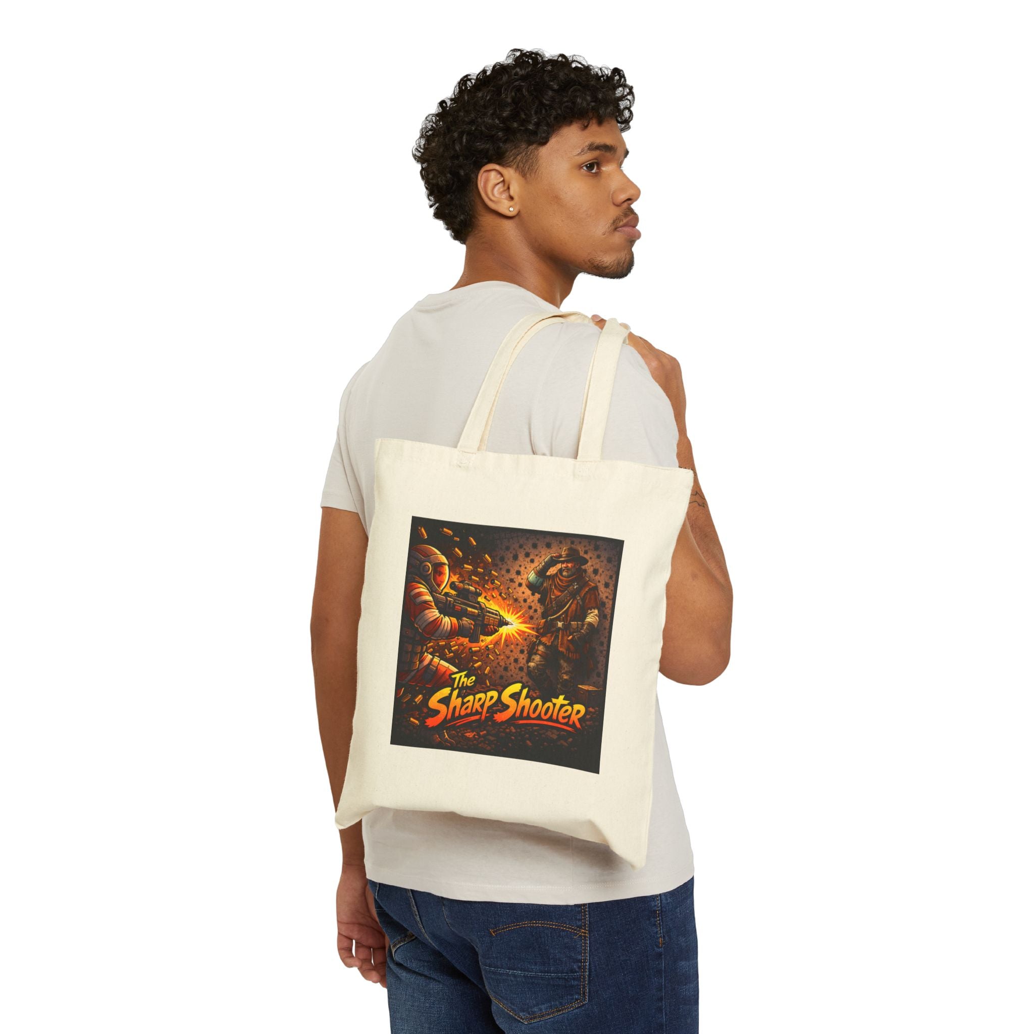 Bad Teammates The Sharp Shooter tote bag