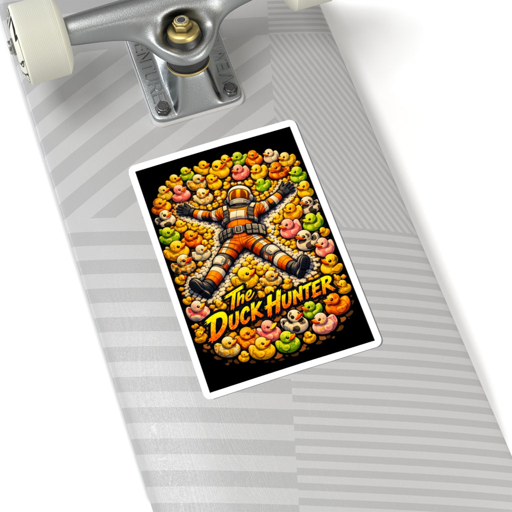 Bad Teammates The Duck Hunter Kiss-Cut Stickers