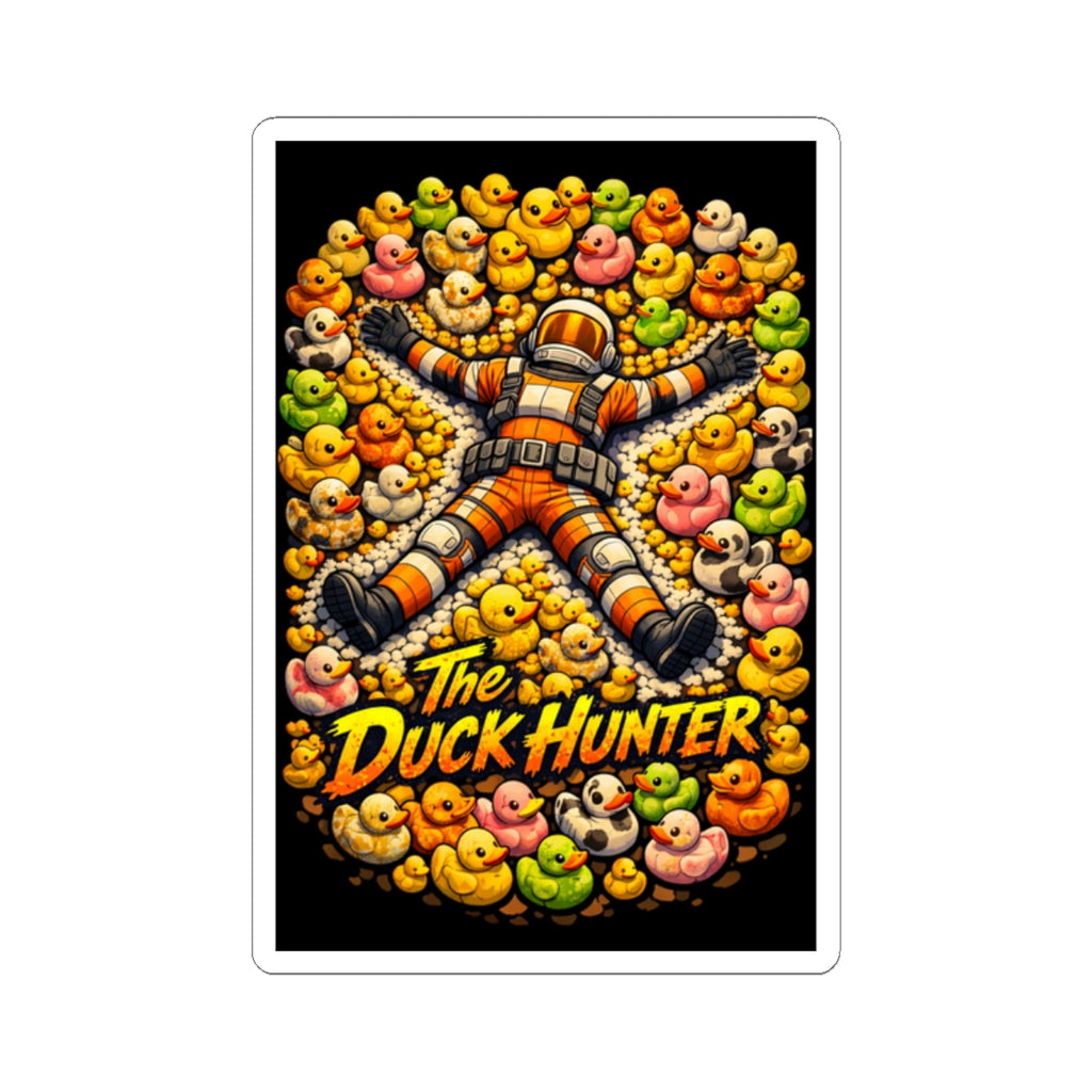Bad Teammates The Duck Hunter Kiss-Cut Stickers