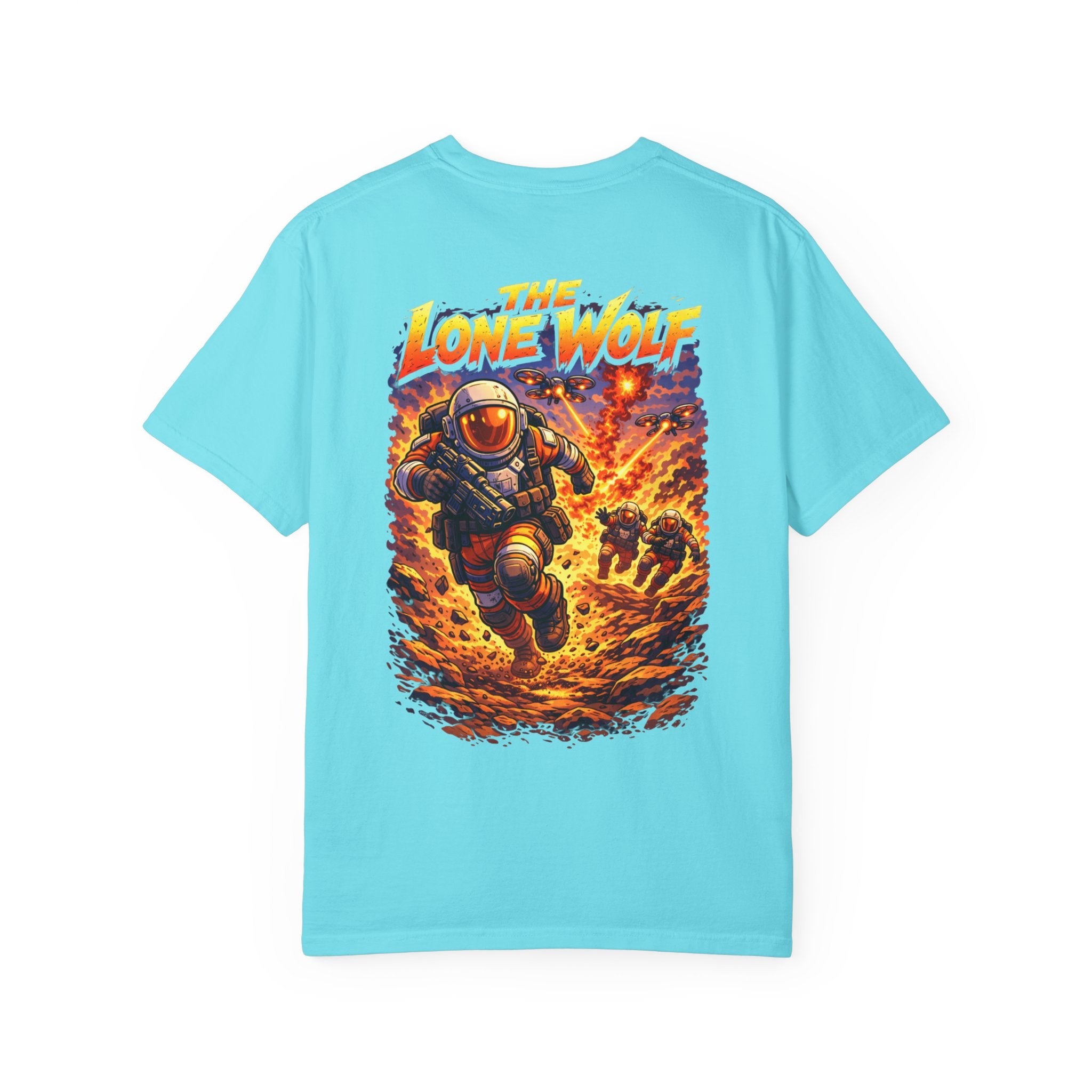 Bad Teammates The Lone Wolf Unisex Dyed T-shirt