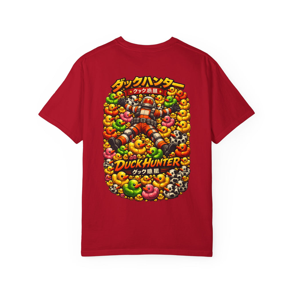Bad Teammates Japanese Duck Hunter Unisex Dyed T-shirt