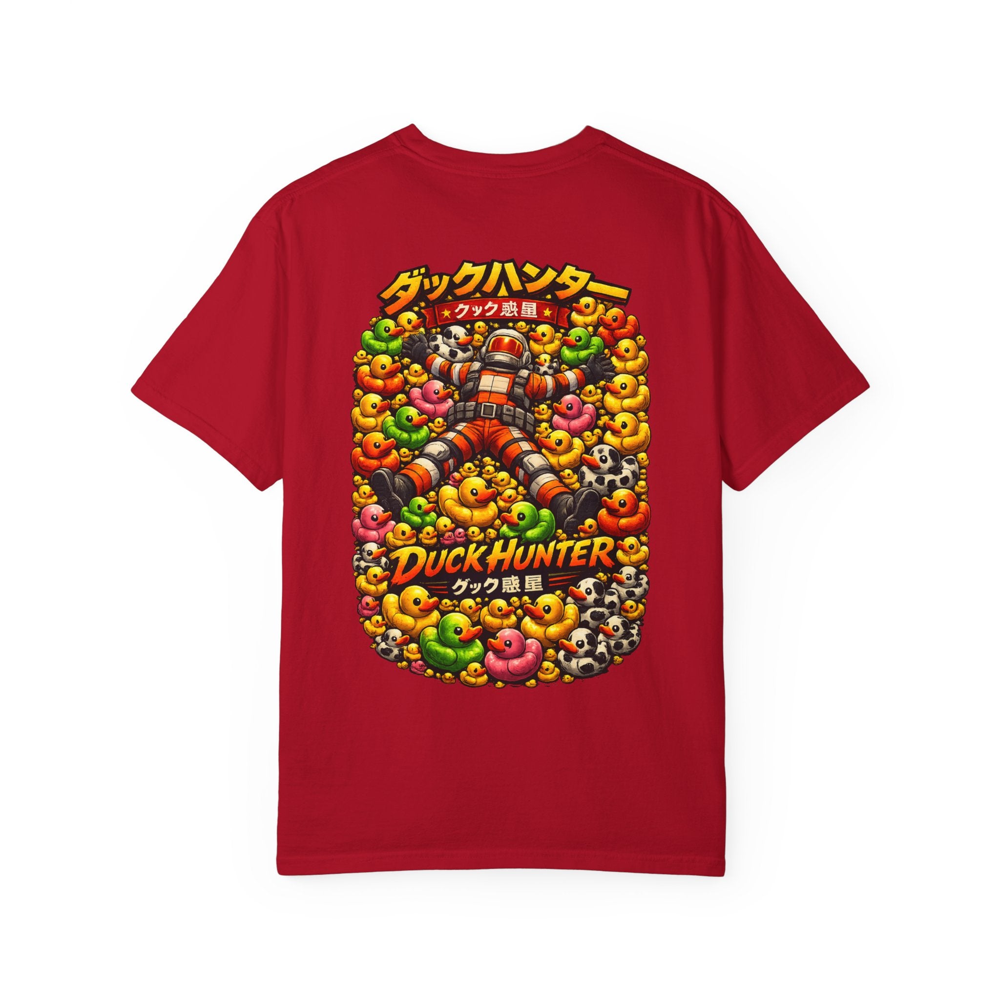 Bad Teammates Japanese Duck Hunter Unisex Dyed T-shirt