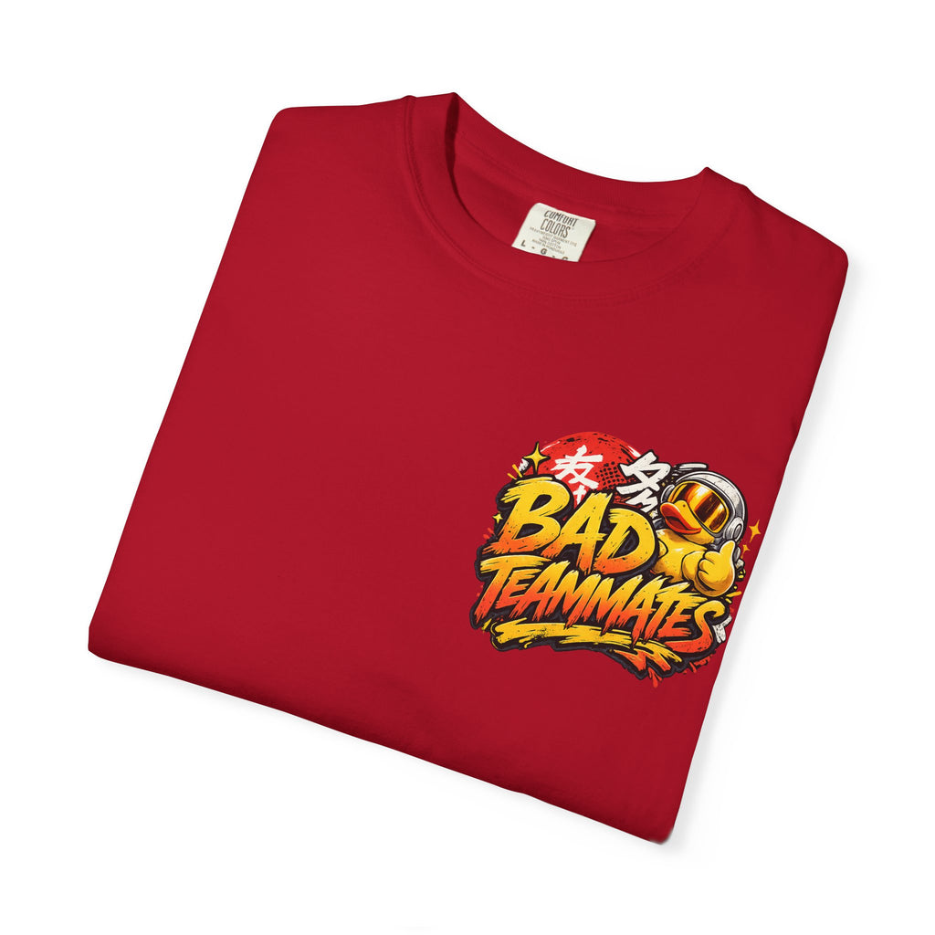 Bad Teammates Japanese Duck Hunter Unisex Dyed T-shirt