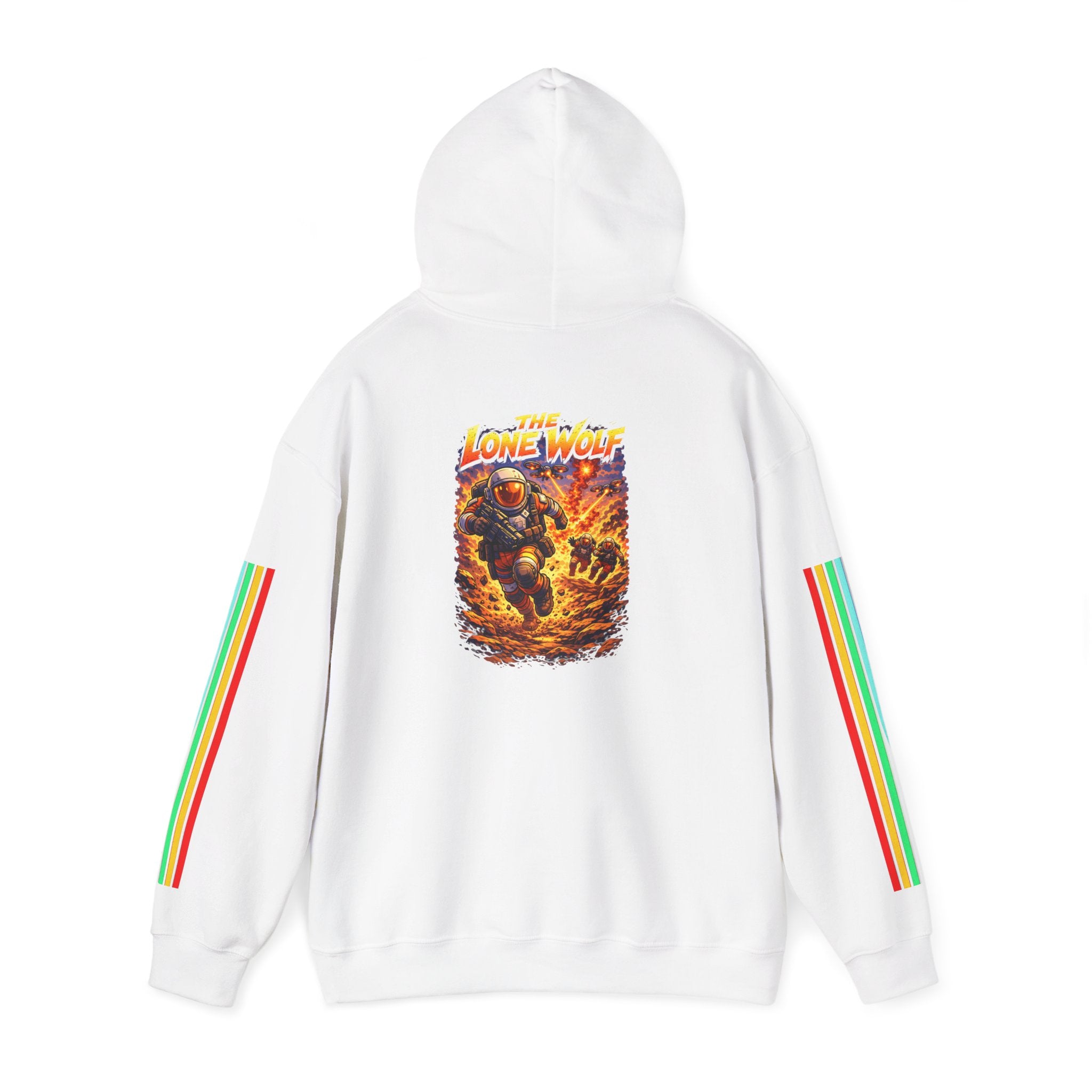 Bad Teammates The Lone Wolf Unisex Heavy Blend™ Hooded Sweatshirt