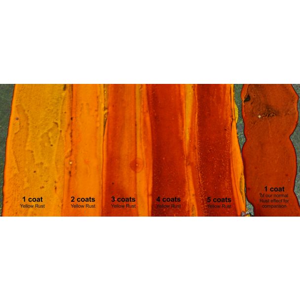 Dirty Down Yellow Rust Effect - 25ml